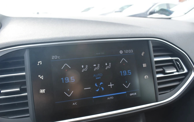 Peugeot 308 cena 48200 przebieg: 120411, rok produkcji 2019 z Bytom Odrzański małe 562